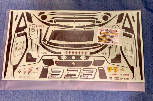 Used Tamiya Ferrari 599XX TT-01 Type E Chassis Unassembled RC Car Kit