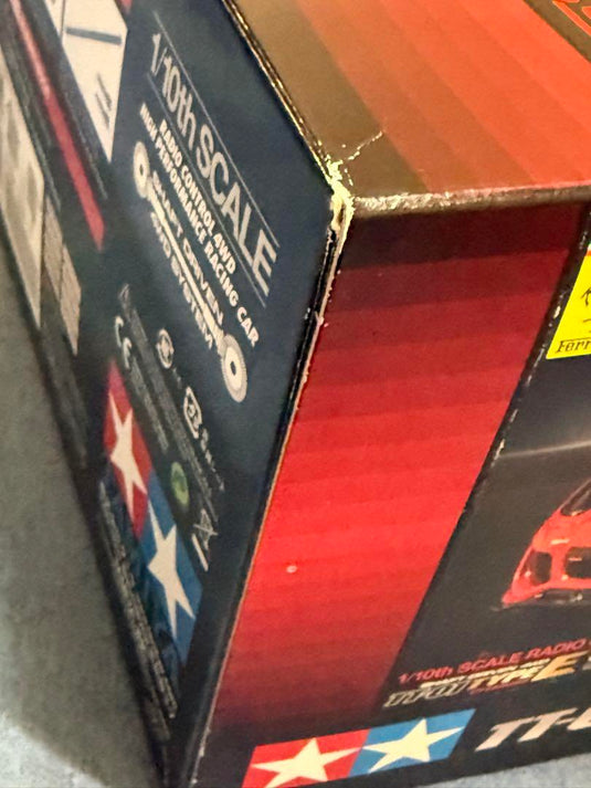 Used Tamiya Ferrari 599XX TT-01 Type E Chassis Unassembled RC Car Kit