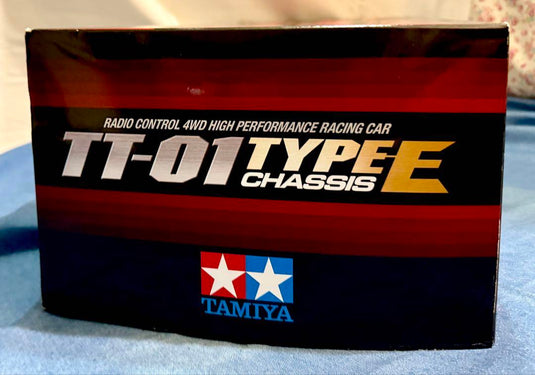 Used Tamiya Ferrari 599XX TT-01 Type E Chassis Unassembled RC Car Kit