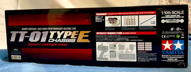 Load image into Gallery viewer, Used Tamiya Ferrari 599XX TT-01 Type E Chassis Unassembled RC Car Kit