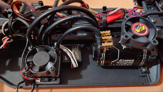 Used Shibata GRK GS2 EVO Used with Acuvance Motor and YOKOMO ESC Servo Gyro
