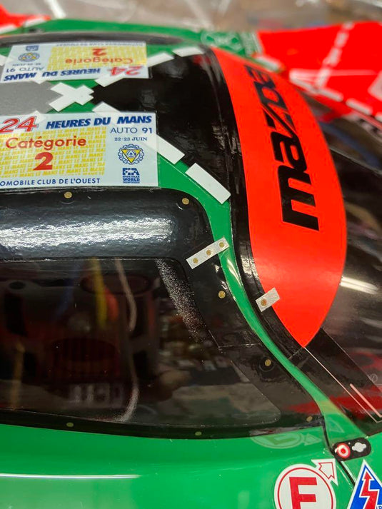 Used Tamiya 1/10 Mazda 787B Le Mans 1991 Custom Assembled Car Unused