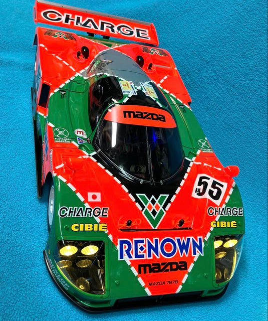 Used Tamiya 1/10 Mazda 787B Le Mans 1991 Custom Assembled Car Unused