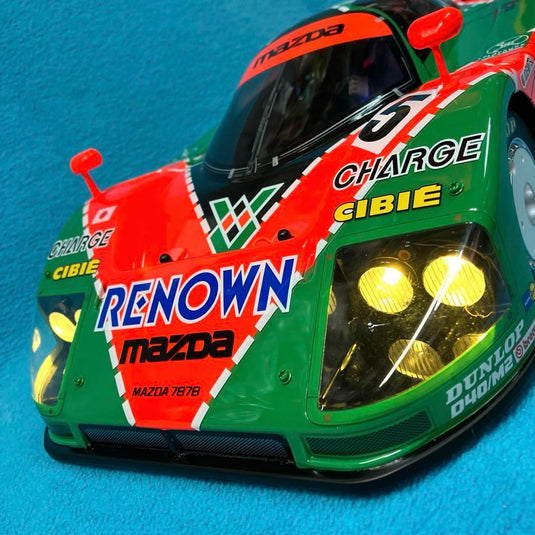 Used Tamiya 1/10 Mazda 787B Le Mans 1991 Custom Assembled Car Unused
