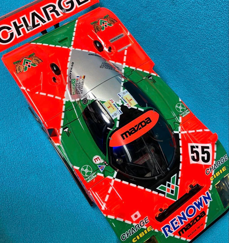 Load image into Gallery viewer, Used Tamiya 1/10 Mazda 787B Le Mans 1991 Custom Assembled Car Unused