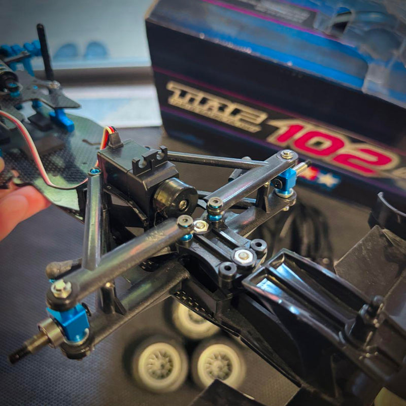 Chargez l'image dans la visionneuse de la galerie, Used Tamiya TRF102 Chassis Kit Assembled Unused