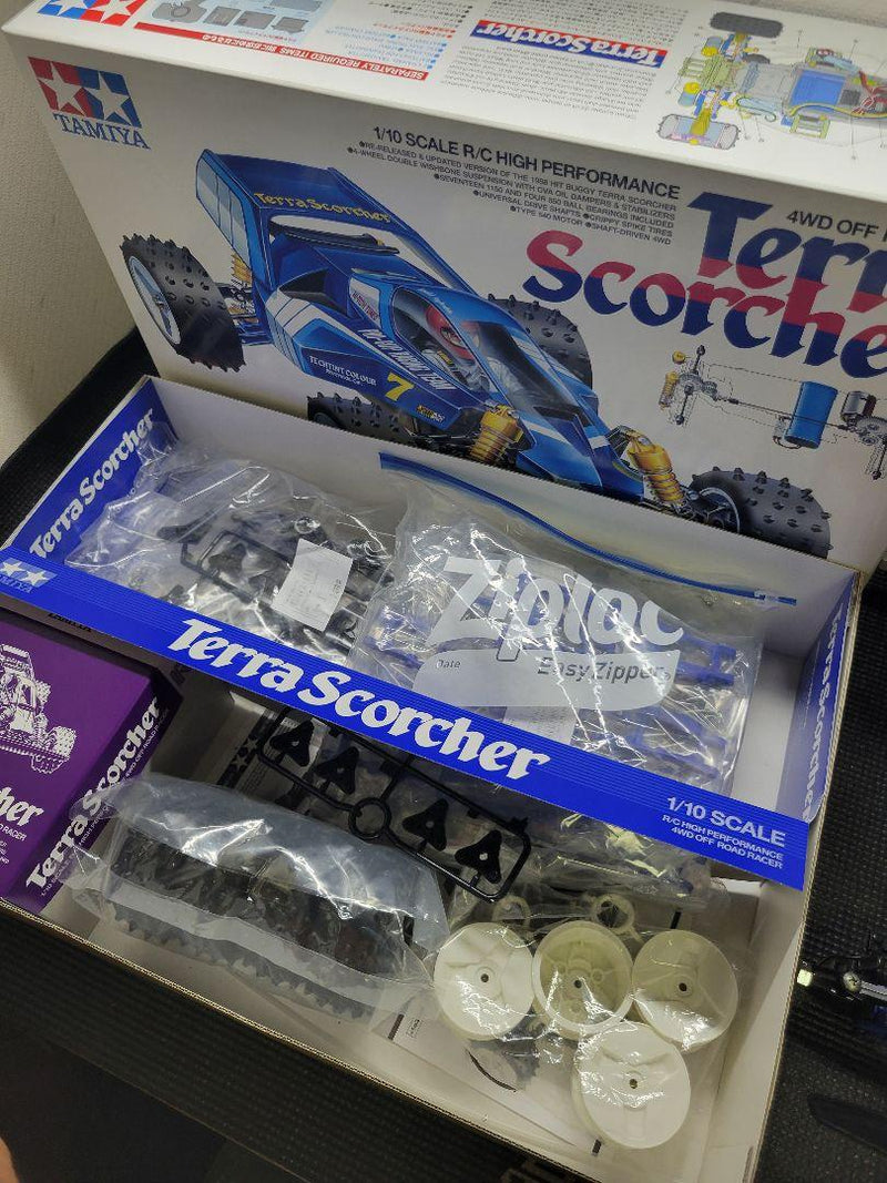 Load image into Gallery viewer, Used Tamiya The Scorcher 2020 Full Option Used with GT-Tuned Motor