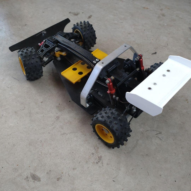 Chargez l'image dans la visionneuse de la galerie, Used Yokomo Dogfighter YZ834B Vintage RC Buggy Assembled