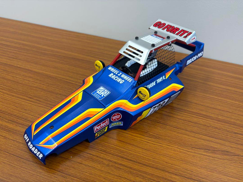 Load image into Gallery viewer, Used Tamiya Fighting Buggy 2004 Full Set Assembled Unused with Optional Parts