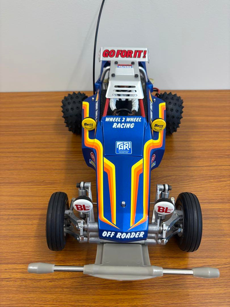 Load image into Gallery viewer, Used Tamiya Fighting Buggy 2004 Full Set Assembled Unused with Optional Parts