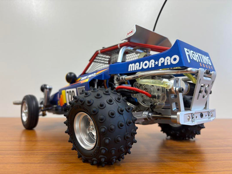 Load image into Gallery viewer, Used Tamiya Fighting Buggy 2004 Full Set Assembled Unused with Optional Parts