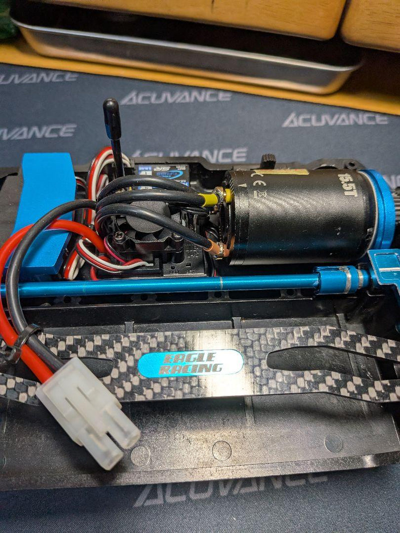 Chargez l'image dans la visionneuse de la galerie, Used Tamiya TT-02 RC Car with Many Option Parts and Futaba Electronics