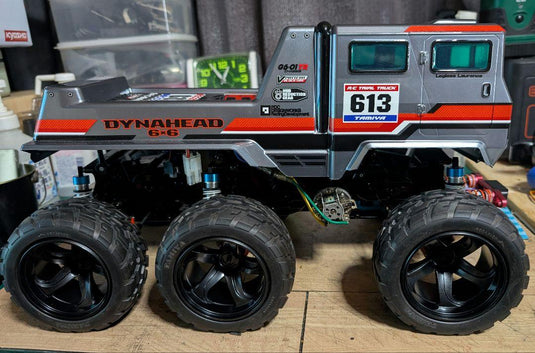 Used Tamiya G6-01 Dynahead 6WD 4WS Custom Assembled with CR-Tuned Motor