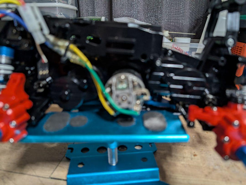 Load image into Gallery viewer, Used Tamiya G6-01 Dynahead 6WD 4WS Custom Assembled with CR-Tuned Motor