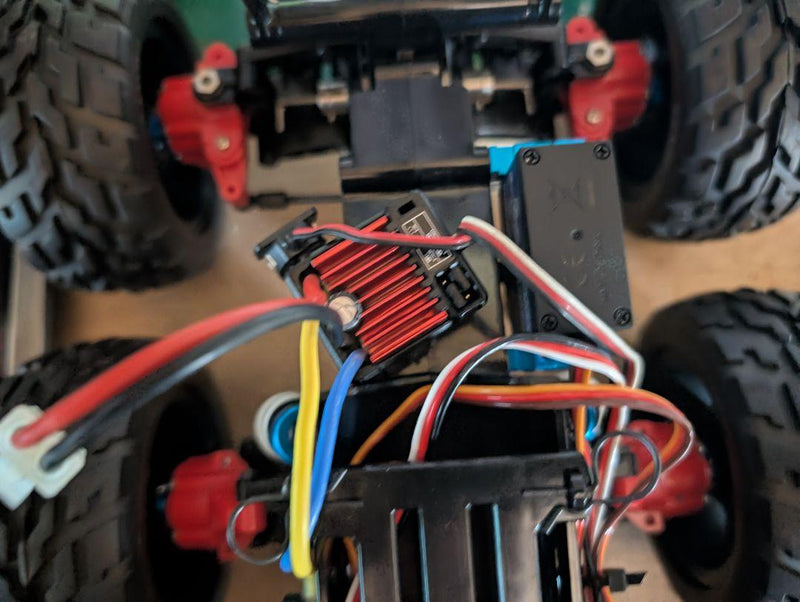 Load image into Gallery viewer, Used Tamiya G6-01 Dynahead 6WD 4WS Custom Assembled with CR-Tuned Motor