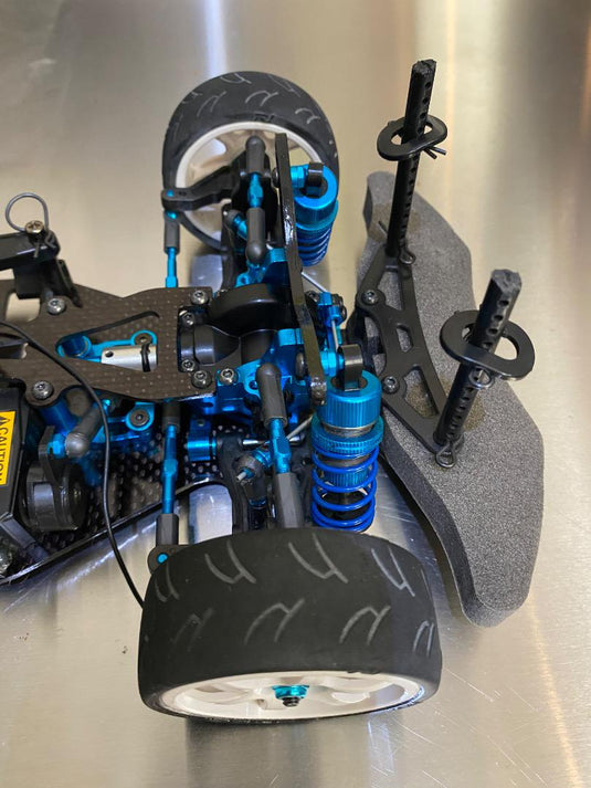 Used Tamiya 1/10 TB Evolution 4MS Assembled Full Set with Futaba 3PM Transmitter