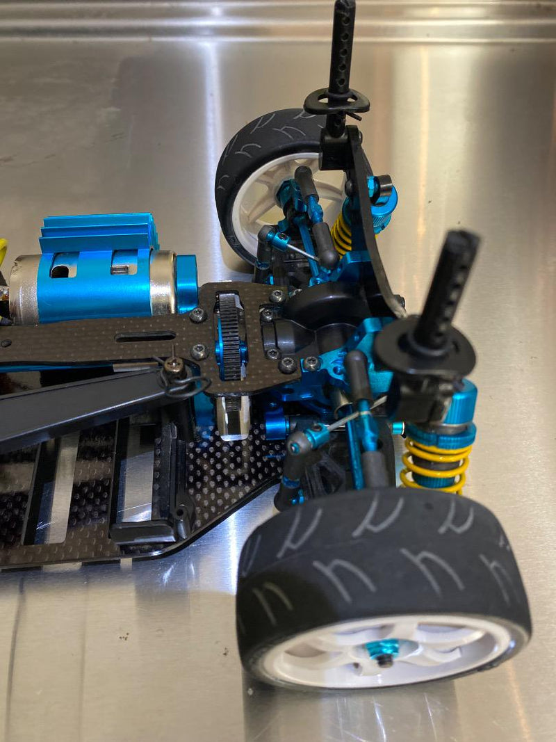 Load image into Gallery viewer, Used Tamiya 1/10 TB Evolution 4MS Assembled Full Set with Futaba 3PM Transmitter
