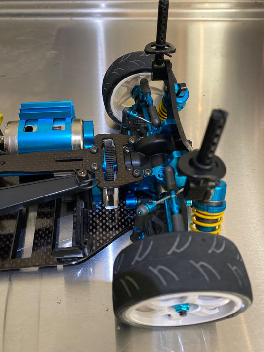 Used Tamiya 1/10 TB Evolution 4MS Assembled Full Set with Futaba 3PM Transmitter