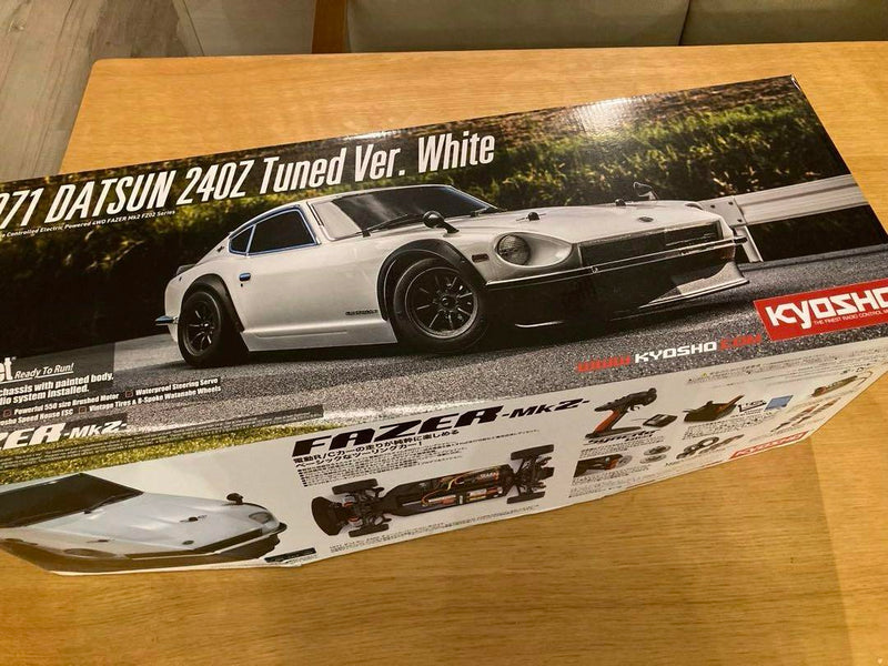 Laden Sie das Bild in Galerie -Viewer, Kyosho Fazer Mk2 1971 Datsun 240Z Turned V Used Once Good Condition - Used