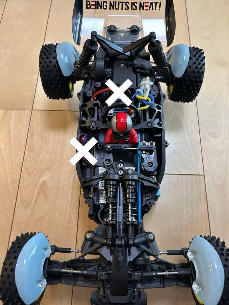 Chargez l'image dans la visionneuse de la galerie, Used Tamiya Super Avante TD4 Assembled RC Car with Sanwa Servo (No ESC/RX)
