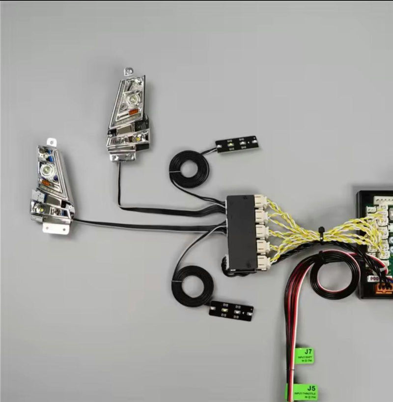 Load image into Gallery viewer, Used Tamiya 1/14 Volvo FH16 MFC-01/03 Compatible LED Headlight Set New