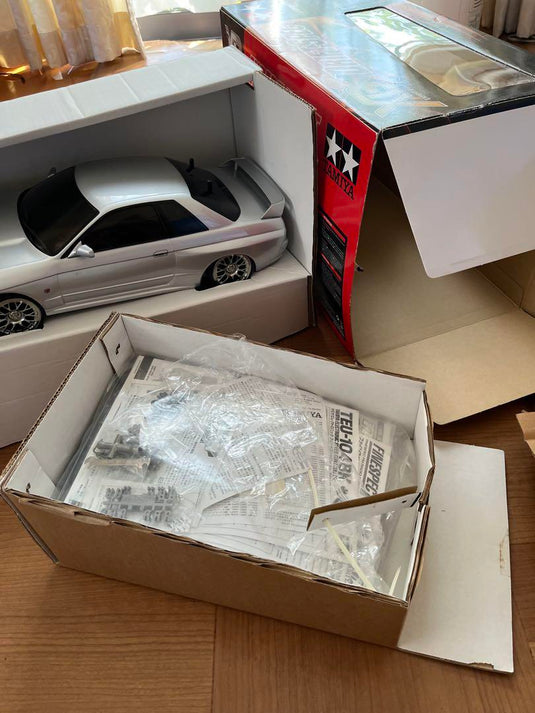 Used Tamiya 1/10 XB Skyline GT-R R32 TT-01D Drift Spec Assembled