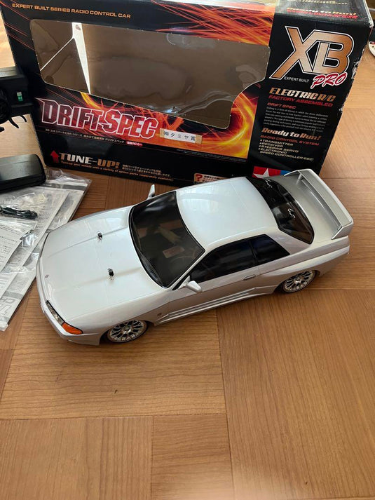 Used Tamiya 1/10 XB Skyline GT-R R32 TT-01D Drift Spec Assembled