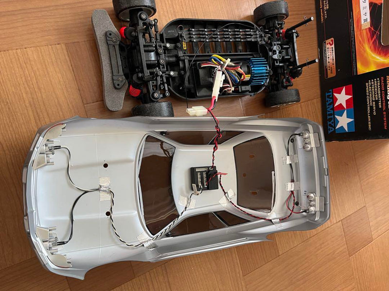 Load image into Gallery viewer, Used Tamiya 1/10 XB Skyline GT-R R32 TT-01D Drift Spec Assembled