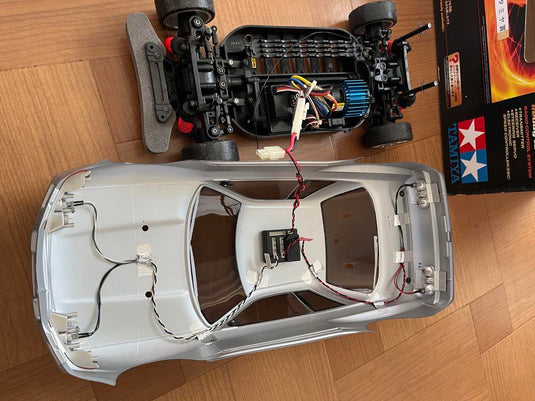 Used Tamiya 1/10 XB Skyline GT-R R32 TT-01D Drift Spec Assembled