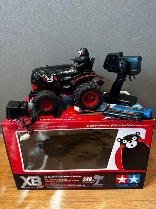 Used Tamiya 1/10 XB Kumamon Tractor Assembled with Radio & Batteries