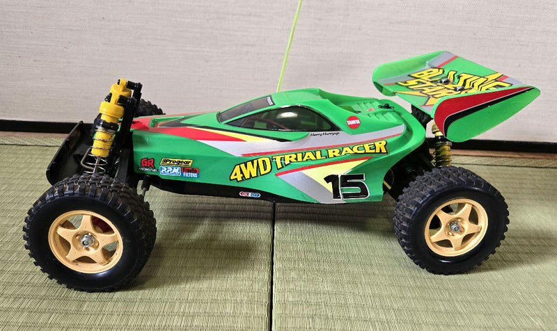 Load image into Gallery viewer, Used Tamiya 1/10 Blazing Star 4WD RC Car Assembled with Radio