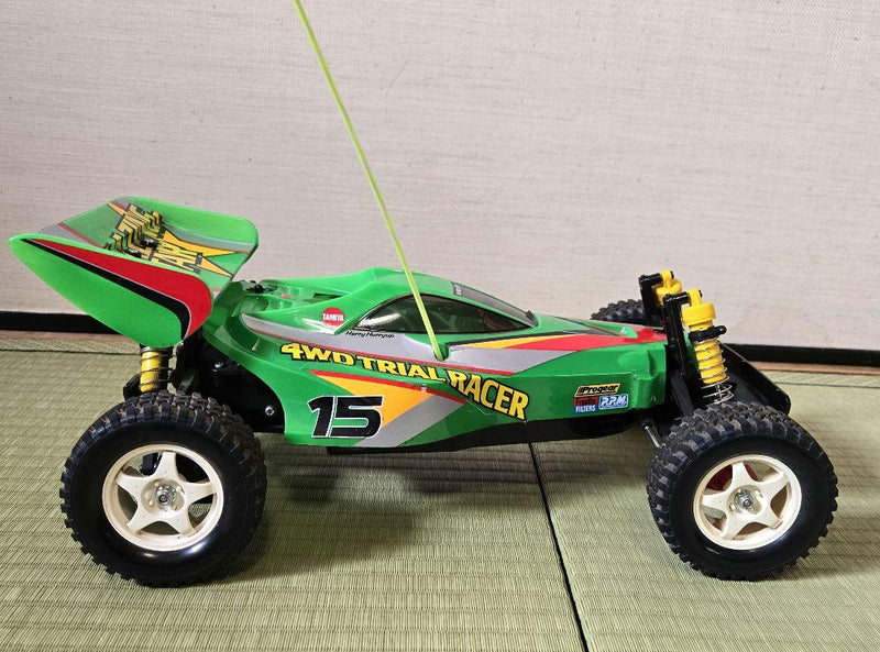 Load image into Gallery viewer, Used Tamiya 1/10 Blazing Star 4WD RC Car Assembled with Radio