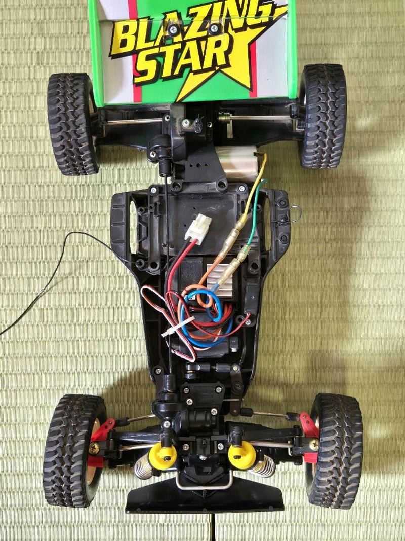 Load image into Gallery viewer, Used Tamiya 1/10 Blazing Star 4WD RC Car Assembled with Radio