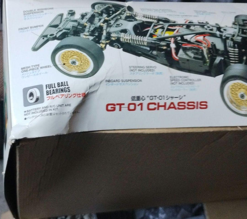 Load image into Gallery viewer, Used Tamiya 1/12 Porsche Turbo RSR 934 Racing GT-01 Chassis Assemble Kit