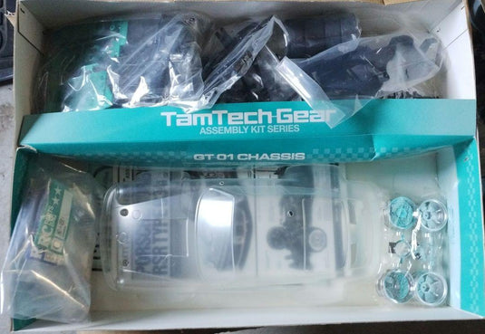Used Tamiya 1/12 Porsche Turbo RSR 934 Racing GT-01 Chassis Assemble Kit