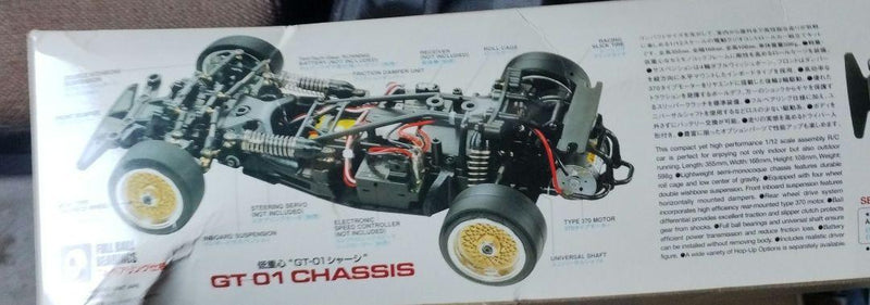 Load image into Gallery viewer, Used Tamiya 1/12 Porsche Turbo RSR 934 Racing GT-01 Chassis Assemble Kit