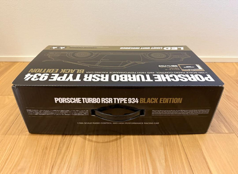 Load image into Gallery viewer, Used Tamiya 1/10 Porsche Turbo RSR 934 Black Edition TA02SW Kit Unassembled