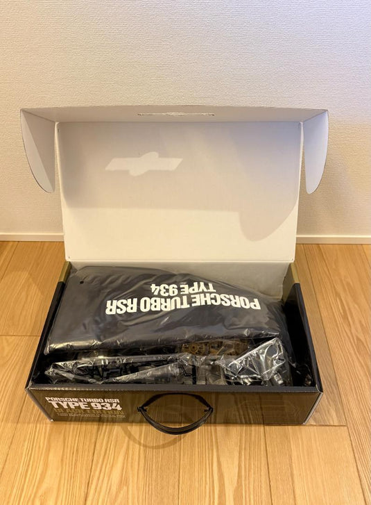 Used Tamiya 1/10 Porsche Turbo RSR 934 Black Edition TA02SW Kit Unassembled