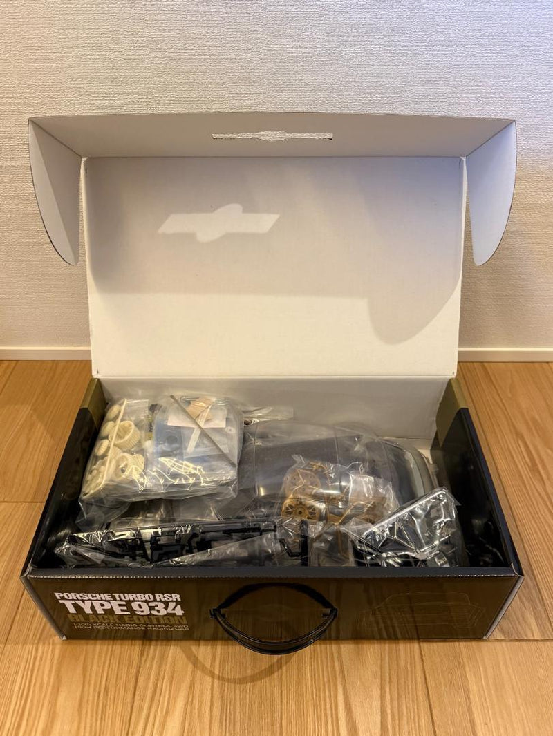Load image into Gallery viewer, Used Tamiya 1/10 Porsche Turbo RSR 934 Black Edition TA02SW Kit Unassembled
