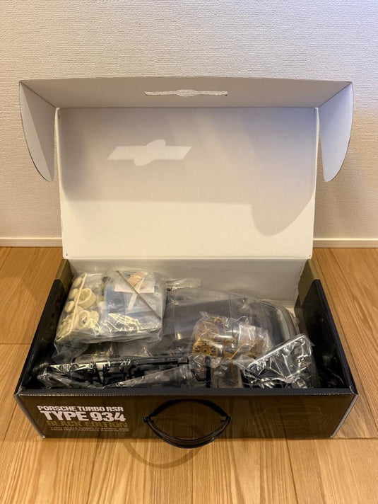 Used Tamiya 1/10 Porsche Turbo RSR 934 Black Edition TA02SW Kit Unassembled