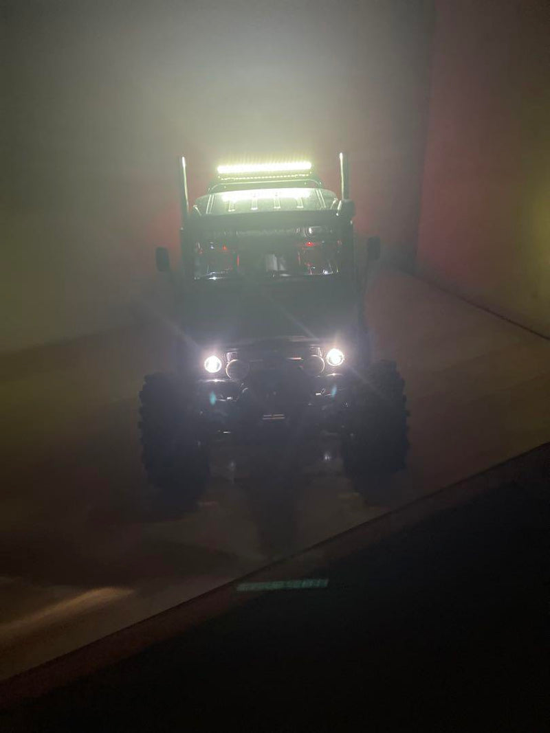 Chargez l'image dans la visionneuse de la galerie, Used Tamiya Unimog CR-01 RC Crawler Used with Gear Reduction Motor