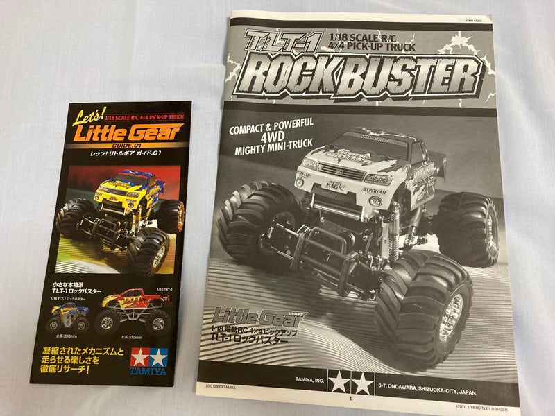 Load image into Gallery viewer, Used Tamiya 1/10 LittleGear TLT-1 Rock Buster RC Kit Unused