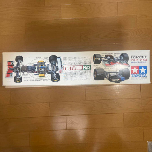 Used Tamiya 1/10 Footwork FA13 Mugen Honda Unassembled Kit 58114
