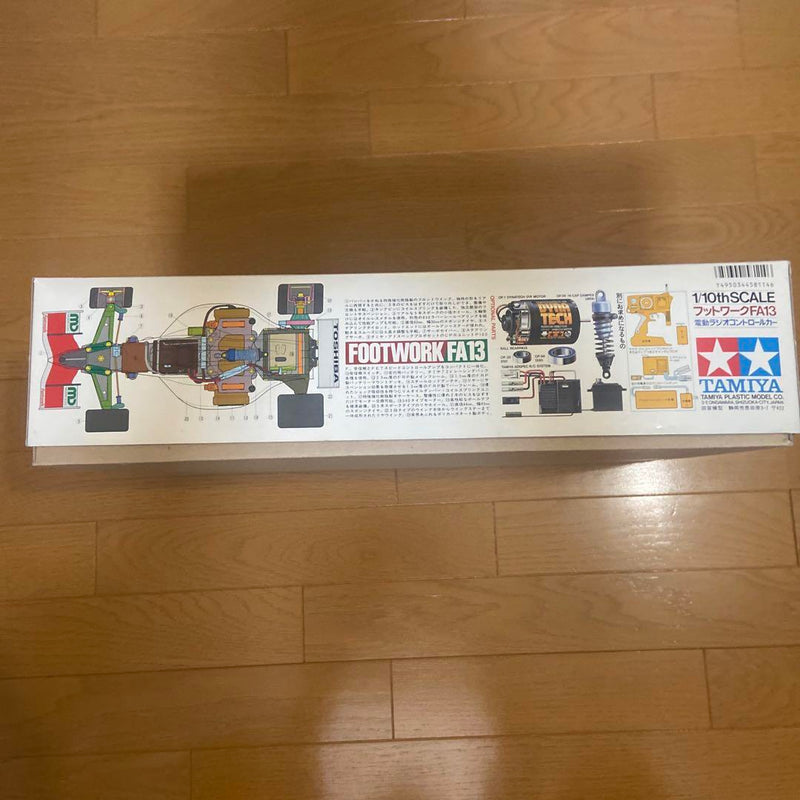 Load image into Gallery viewer, Used Tamiya 1/10 Footwork FA13 Mugen Honda Unassembled Kit 58114