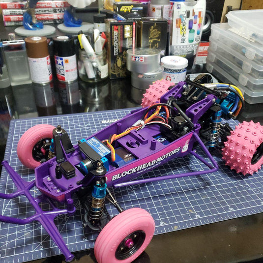 Used Tamiya Hornet EVO Blockhead Motors JUN WATANABE Custom with Brushless Motor