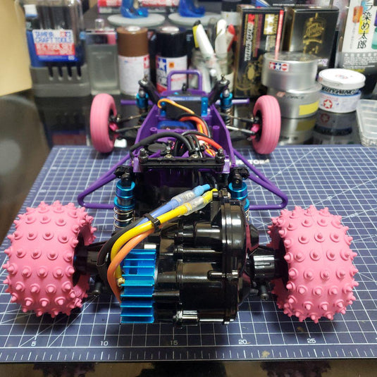 Used Tamiya Hornet EVO Blockhead Motors JUN WATANABE Custom with Brushless Motor