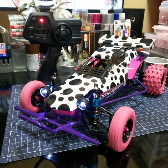 Used Tamiya Hornet EVO Blockhead Motors JUN WATANABE Custom with Brushless Motor