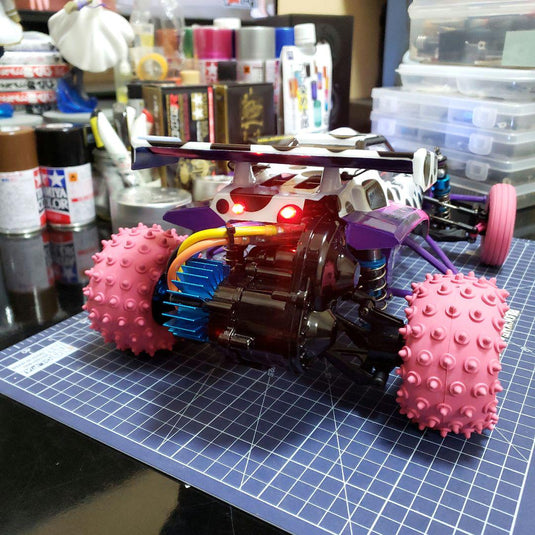 Used Tamiya Hornet EVO Blockhead Motors JUN WATANABE Custom with Brushless Motor