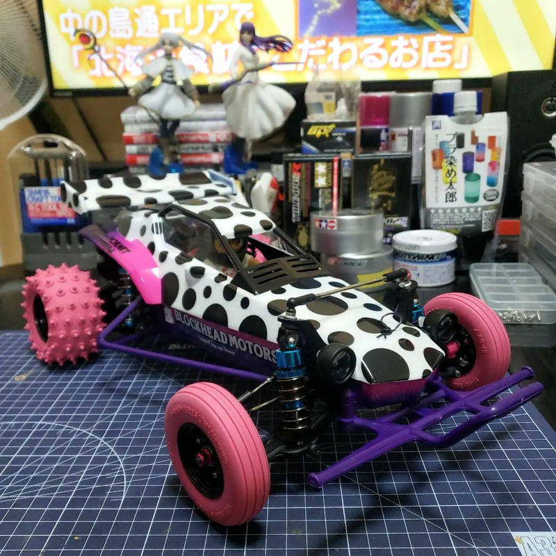 Chargez l'image dans la visionneuse de la galerie, Used Tamiya Hornet EVO Blockhead Motors JUN WATANABE Custom with Brushless Motor