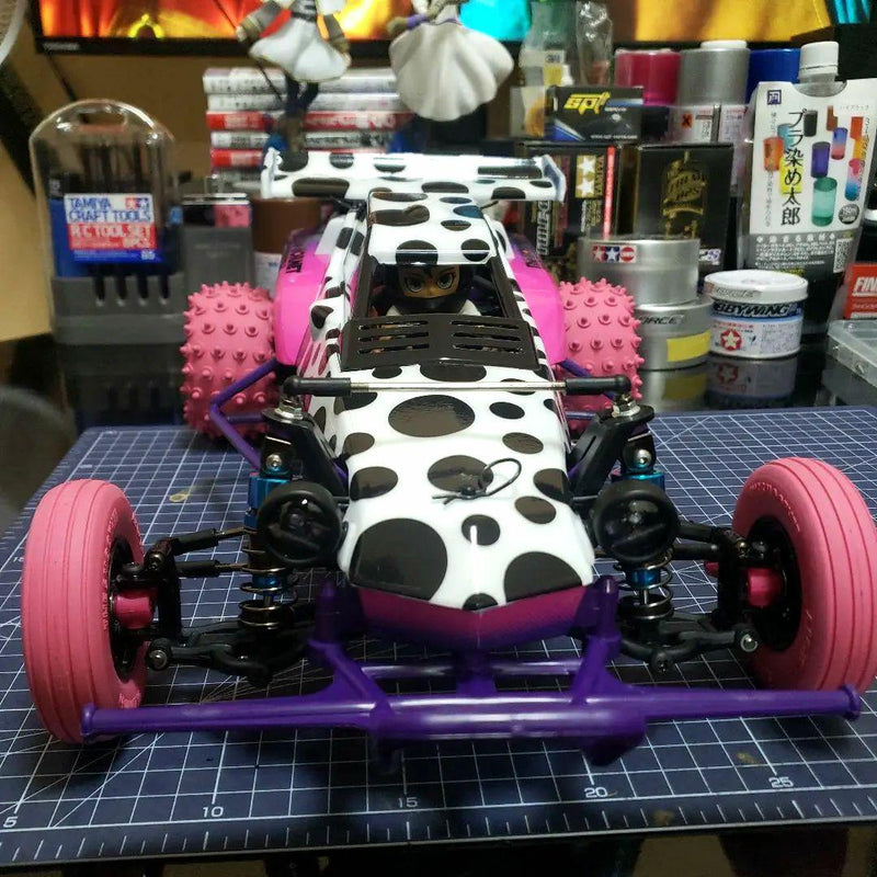 Chargez l'image dans la visionneuse de la galerie, Used Tamiya Hornet EVO Blockhead Motors JUN WATANABE Custom with Brushless Motor